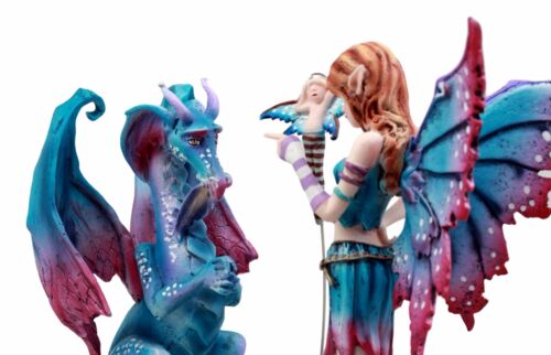 Amy Brown Mother Khaleesi Fairy Time Out Bad Dragon Figurine Fantasy Collectible