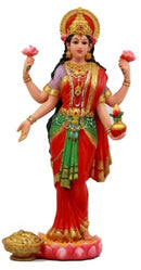 Ebros Beautiful Lakshmi Statue Deity of Beauty Hindu Goddess of Wealth Prosperity