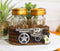 Ebros Cowboy Revolver Six Shooter Pistol Western Star & Ropes Salt Pepper Shakers Set