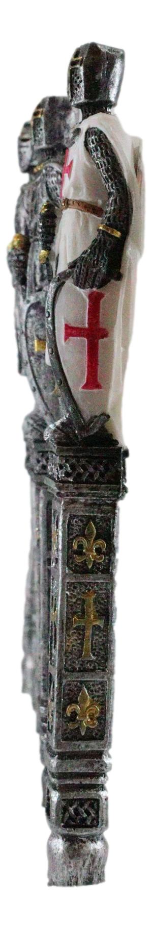 Pack Of 12 Medieval Crusader Knights Of The Cross Writing Pens Office Stationery