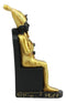 Egyptian God Of Afterlife Underworld Osiris On Throne Dollhouse Miniature Statue