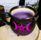 Ebros Triple Moon Magic Witch Cauldron Reduction Fired Ceramic Large Mug Or Bowl 32oz