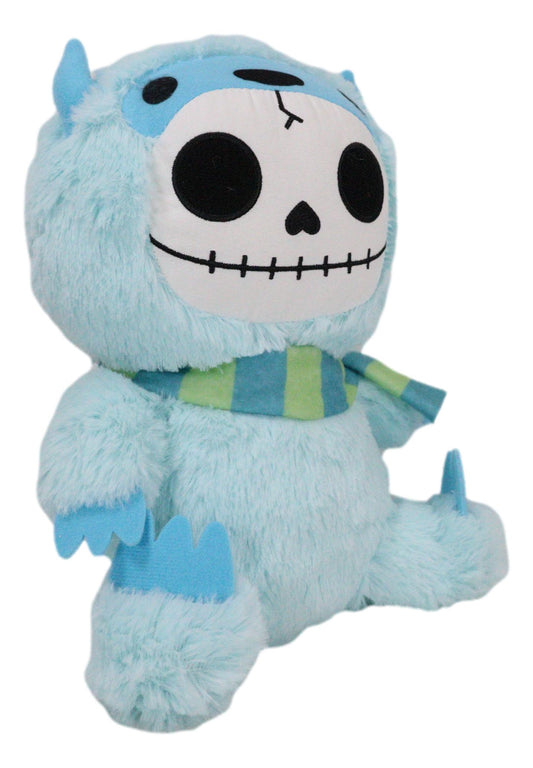 Himalayan Yeti Ape Man Snowman Furrybones Skeleton Plush Toy Doll Furry Bone - Ebros Gift