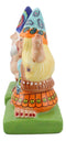 Free Spirit Hippie Mr Gnome And Flower Child Lady Gnomes Salt Pepper Shakers Set