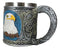 Patriotic Surveyor Majestic Bald Eagle Head Coffee Mug With Celtic Knotwork