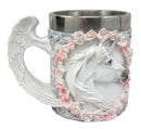 Ebros Sacred Bridal Unicorn Mug Drink Beer Stein Tankard Coffee Cup 4.25"H