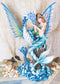 Ebros Large Nautical Blue Mermaid Feeding Leviathan Ocean Dragon Fairy Statue