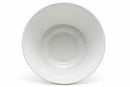 Contemporary Large White Porcelain Trapezoid Round Bowls 44oz 8.5"Dia Set Of 6