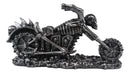 Ebros Hell Ghost Rider Skull Chopper Motorbike Wine Holder Figurine 15.25" L