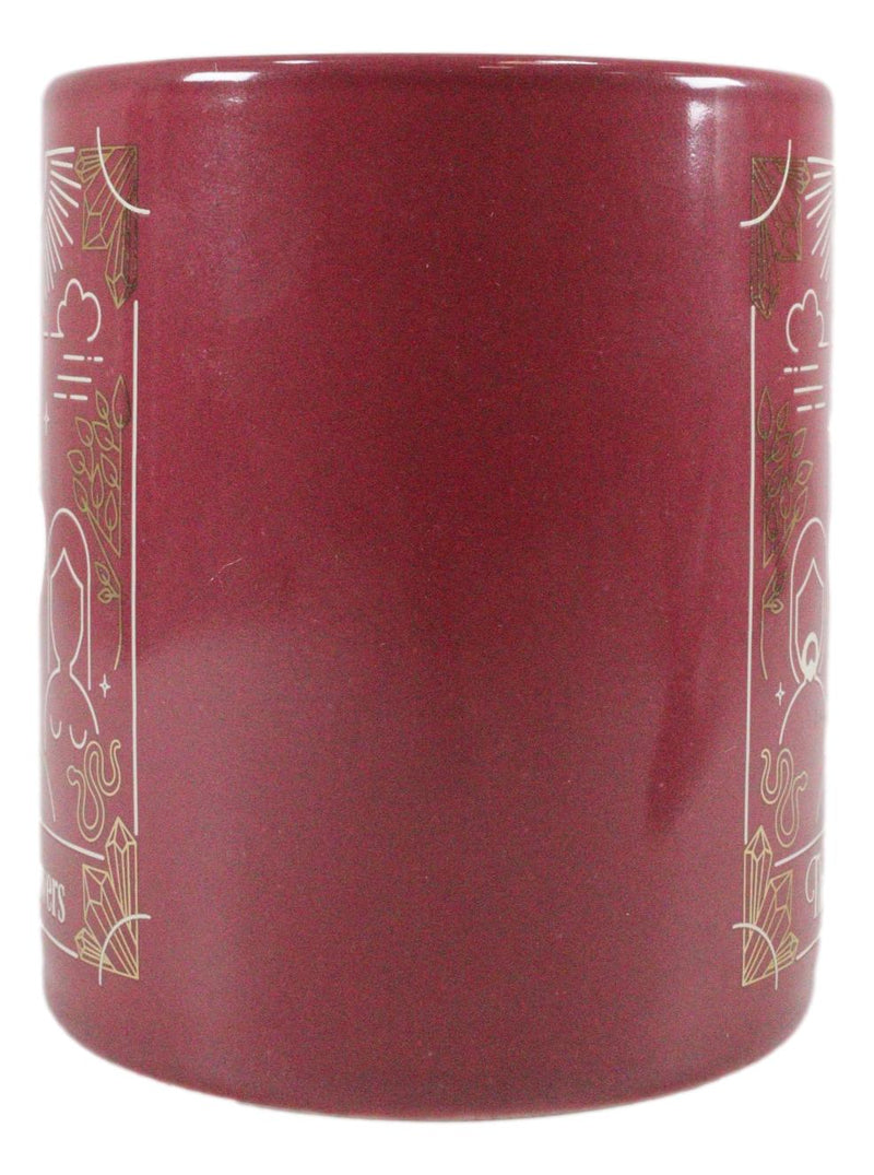 Wicca Fortune Teller Psychic Tarot Cards The Lovers Ceramic Tea Coffee Mug Cup