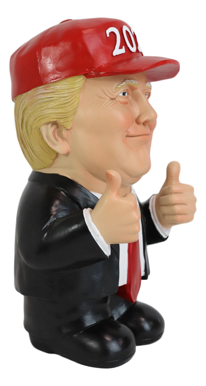 Presidential Thumbs Up USA President Donald Trump With 2020 Red Hat Statue