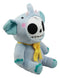 Ebros Furry Bones Skeleton Elefun The Elephant With Yellow Bow Tie Plush Toy