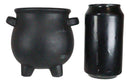 Black Pentagram Cauldron Terracotta Succulent Plant Planter Pot Or Pen Holder