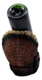 Ebros Festive Gobbler Wild Turkey Wine Holder Wine Bottle Caddy Figurine 9.5"L
