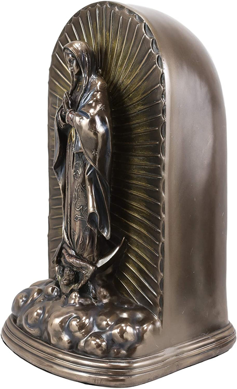 Ebros Our Lady Of Guadalupe Blessed Virgin Mary Cremation Urn Figurine 12"H