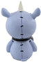 Ebros Furrybones Buster Figurine in Rhinoceros Costume 3" Tall Collectible