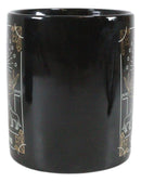 Wicca Fortune Teller Psychic Tarot Cards The Moon Ceramic Tea Coffee Mug Cup