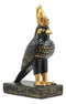 Ancient Egyptian God Of The Sky Horus Falcon Miniature Figurine Heru 3"H