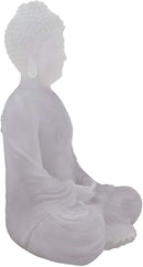 Ebros Feng Shui Acrylic Buddha Shakyamuni Sitting in Meditation Statue 11.5" H
