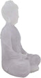 Ebros Feng Shui Acrylic Buddha Shakyamuni Sitting in Meditation Statue 11.5" H
