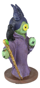 Ebros Voodoo Stiches Evil Queen Maleficent W/ Raven Figurine Pinheadz Collection