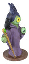 Ebros Voodoo Stiches Evil Queen Maleficent W/ Raven Figurine Pinheadz Collection