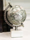 Contemporary Modern Decorative Desktop World Atlas Map Globe With Tilt Axis 13"H