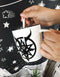 Ebros Occult Sigil Of Baphomet Sabbatic Goat Bone China Mug And Spoon Set