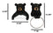 Ebros Whimsical Black Bear Toilet Paper and Hand Towel Holder Set Bathroom Decor