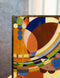 Frank Lloyd Wright Colorful March Balloons Stained Glass Wall Or Desktop Plaque