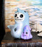 Ebros Small Furrybones Sonar with Octopus Character Themed Decorative Figurine