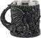 Ebros Medieval Flames Fire Dragon Mug Beer Stein Tankard Coffee Cup 5.75"Long