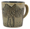 Ebros Romance In The Savanna Hugging Zebra Horse Couple Drinking  Ceramic Mug