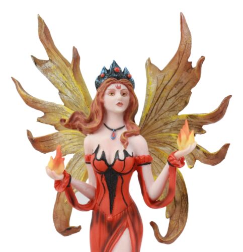 Pele the Fire Goddess Fairy Statue Queen Of Flame Pyre Faerie Fantasy Sculpture