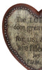 Rustic Western The Lord Has Done Great Things for Us Psalm 126 Heart Wall Decor