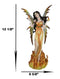 Elemental Pyre Fire Fairy Figurine Flame Ember Faerie Fantasy Sculpture 12"H