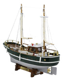 Ebros 13.5"H Yate Del Cantabrico Cantabrian Yacht Boat Model with Base Stand - Ebros Gift
