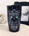 Ebros Witching Hour Pentacle Cat Purrfect Brew Ceramic Travel Mug Coffee Cup With Lid