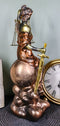 Ebros Greek Blind Lady Of Justice La Justica Sitting On Globe Figurine 13.25"H