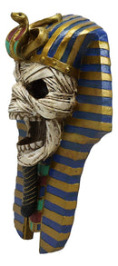 Ebros The Screaming Mummy Egyptian King TUT Bust Wall Decor Statue 11.5" Tall