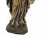 10 Inch Lady Madonna Robed Religious Resin Statue Figurine