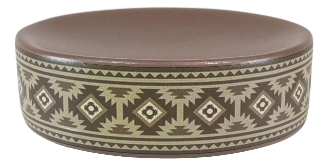Ebros Western Running Horses With Southwest Navajo Vectors Bathroom Bar Soap Dish Tray