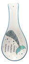 Sea Mermaid Kisses Starfish Wishes Ceramic Kitchen Utensil Spoon Rests Set of 2