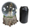 Majestic Lone Wolf Howling Water Globe Collectible Water Ball Home Decor