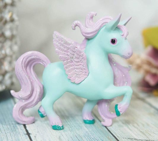 Ebros Fairy Tale Pegasus Horse Figurine Shelf Decor (Pink Princess Daphne)