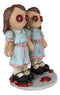 Halloween Pinheadz The Shining Grady Twins Monster With Voodoo Stitches Figurine