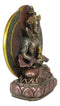 Ebros Feng Shui Buddhism Amitayus Buddha Amitabha Seated On Lotus Throne Statue