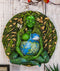 Oberon Zell Millennial Gaia Green Earth Mother Goddess Te Fiti Wall Decor Plaque