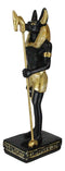 Egyptian God Of The Dead Mummy Anubis Dollhouse Miniature Statue Gods Of Egypt