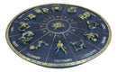 Blue Astrological Horoscopes Zodiac Constellations Sun Decorative Incense Holder